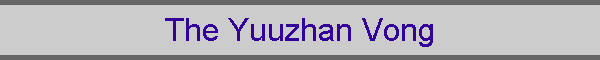 The Yuuzhan Vong